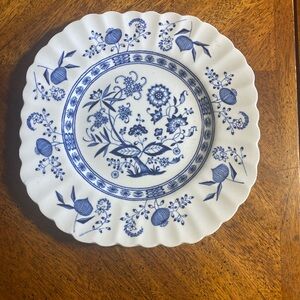 Meakin 7” Sq Blue Nordic Plate